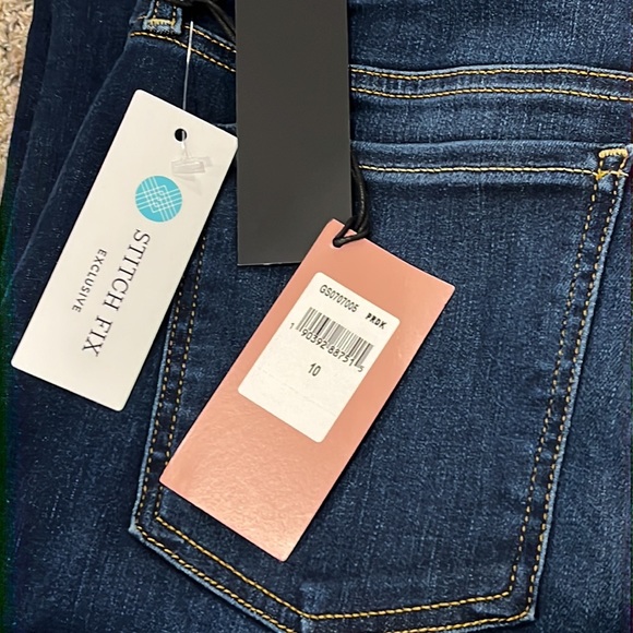 Jen7 by 7 for all mankind Slim Straight Jean - Picture 7 of 7